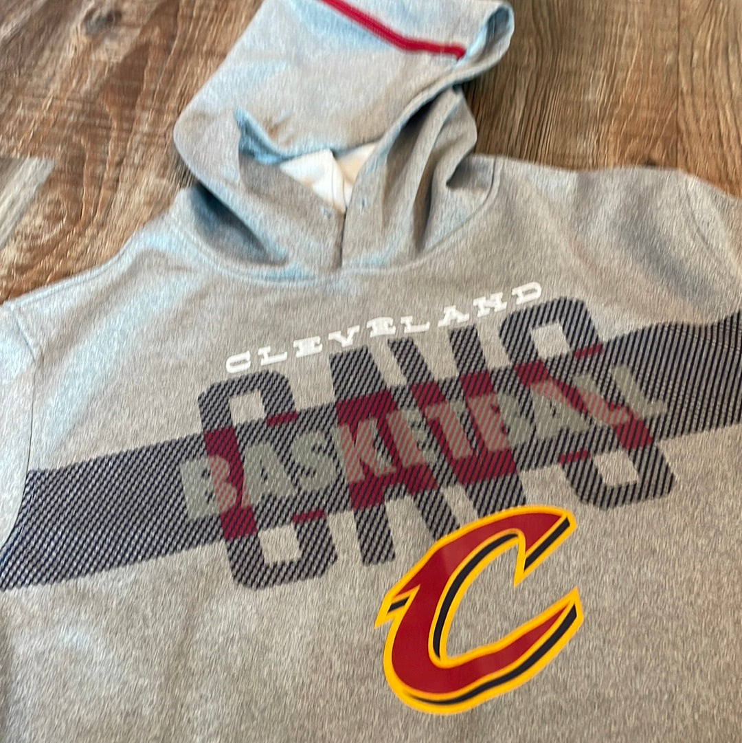 NBA Cleveland Cavaliers Grey DriFit Sweatshirt adult size medium