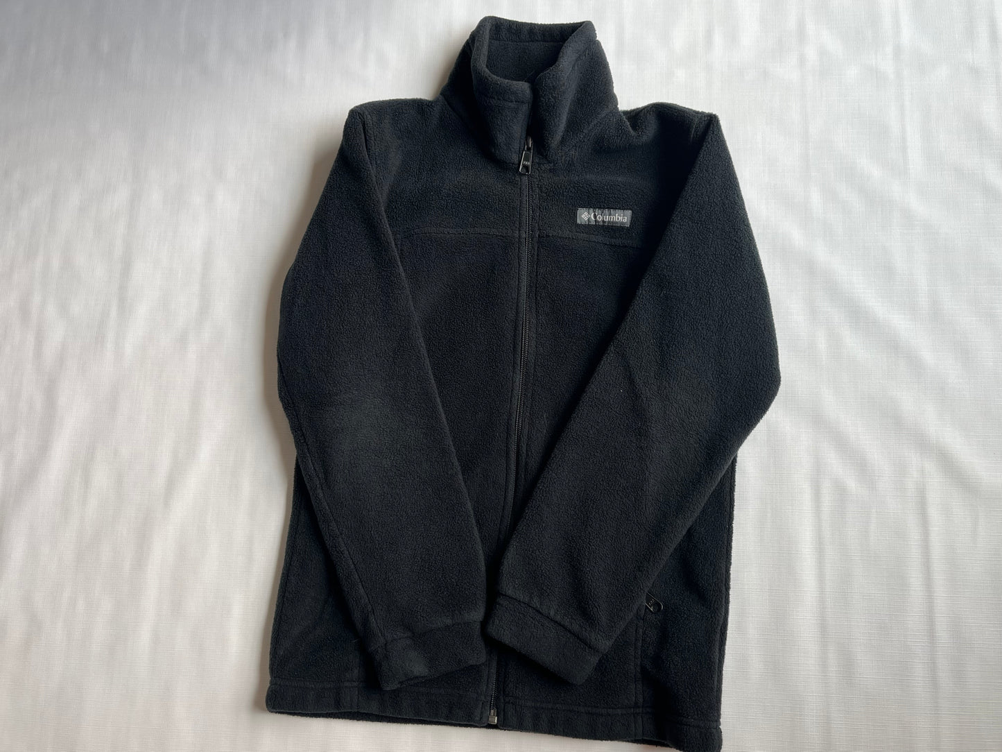 Columbia Fleece Jacket Black Youth size Medium