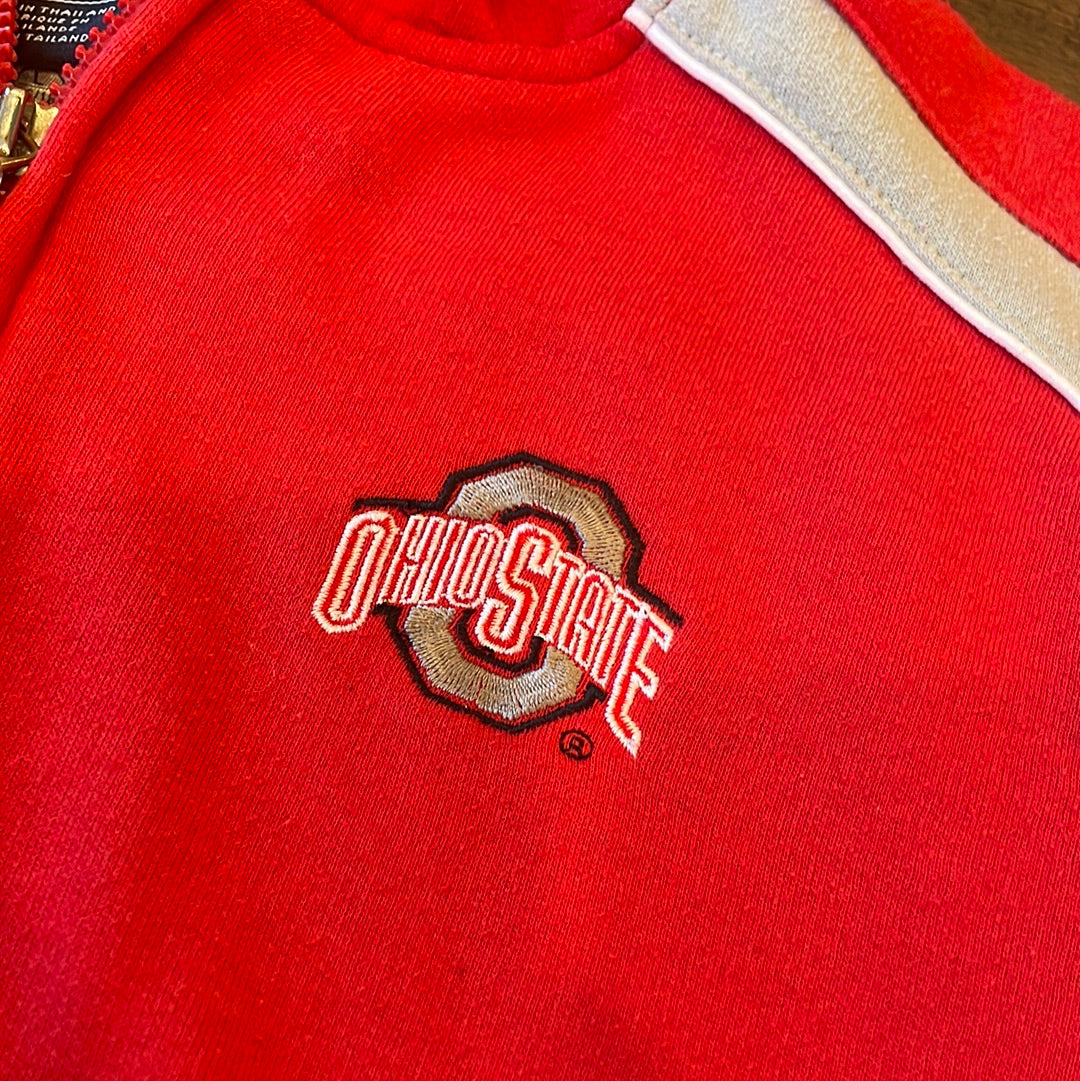 NCAA NIKE Ohio State Buckeyes Hooded Retro Sweatshirt Youth size Large