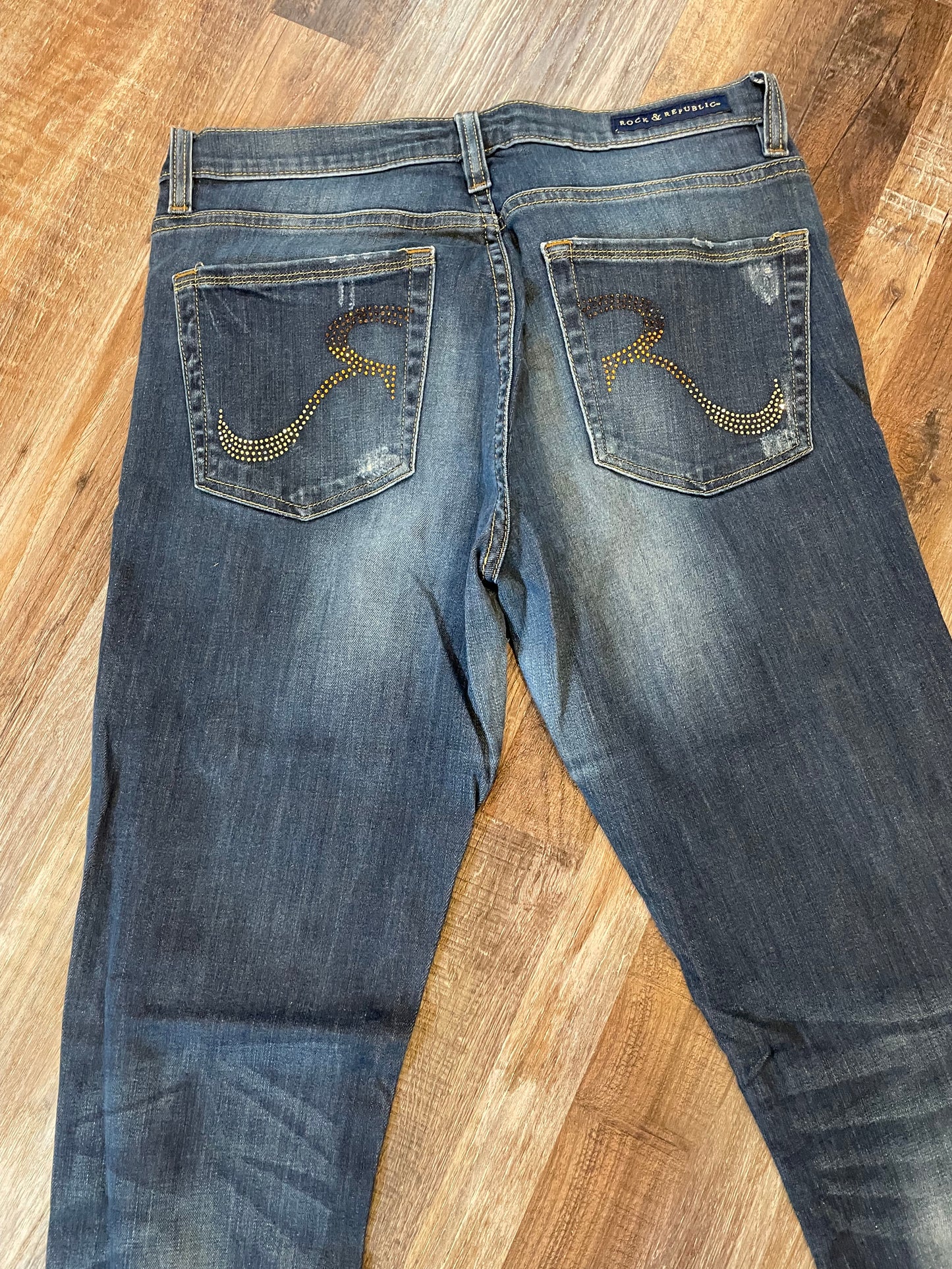 Rock & Republic Straight leg Womens jeans size 12