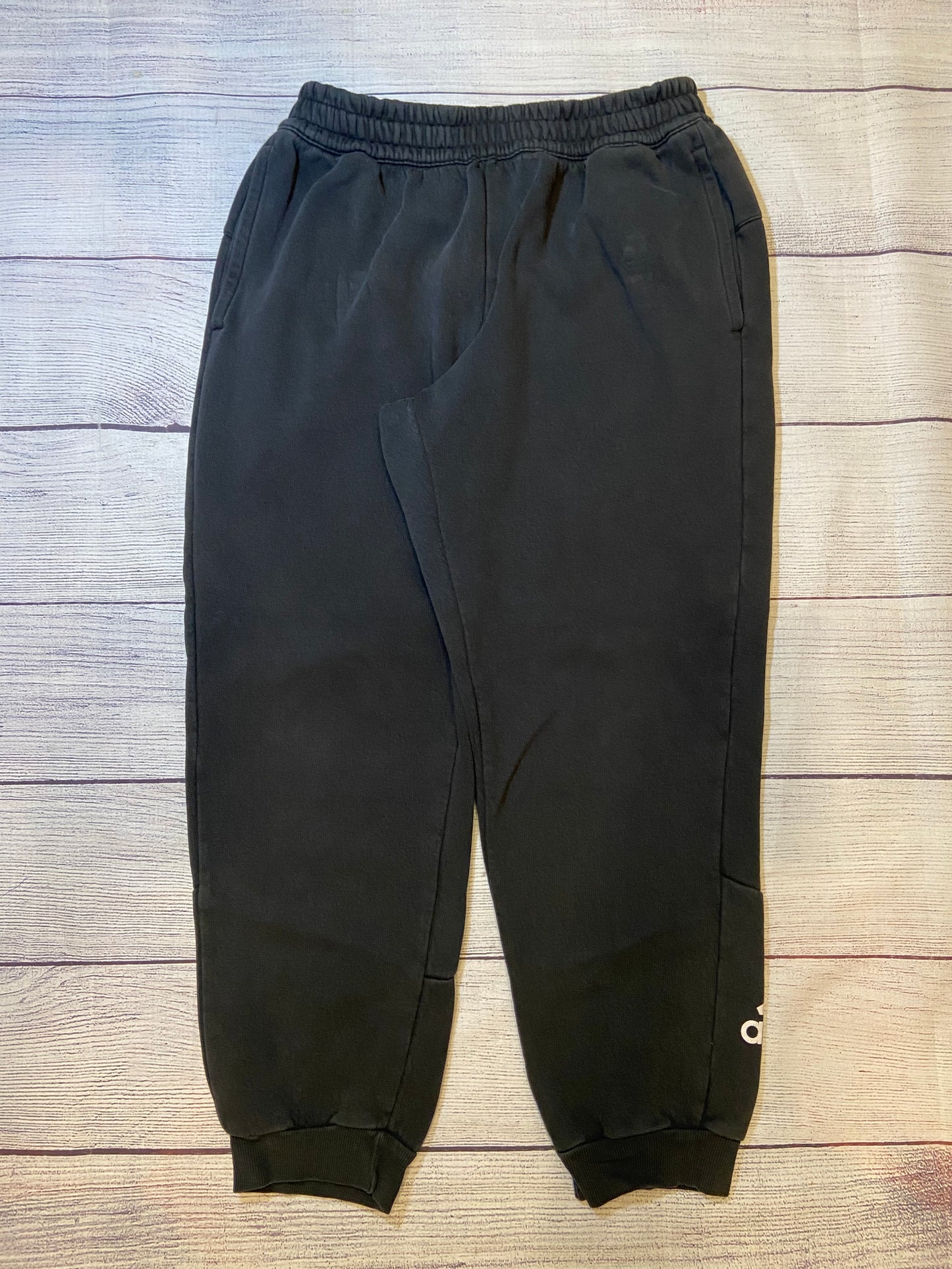 Adidas Black Jogger Sweatpants Mens size Medium