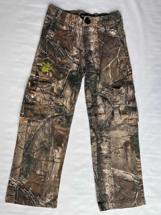 Realtree Camo Youth Pants Size 8 Medium