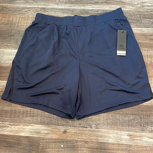 Legend NEW!! Navy Blue Mesh Shorts 7” inseam men’s size large