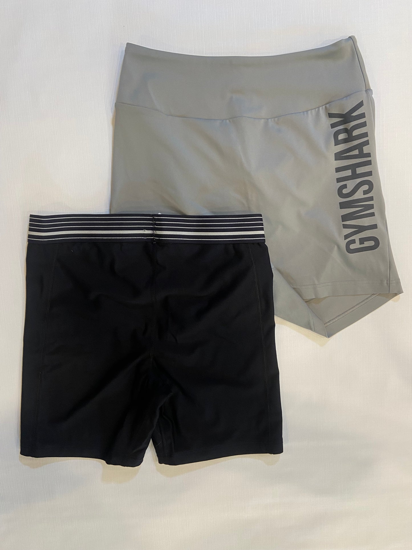 Lot of 2- Gym Shark & Under Armour Women Athletic Workout Spandex Shorts Sizes Small