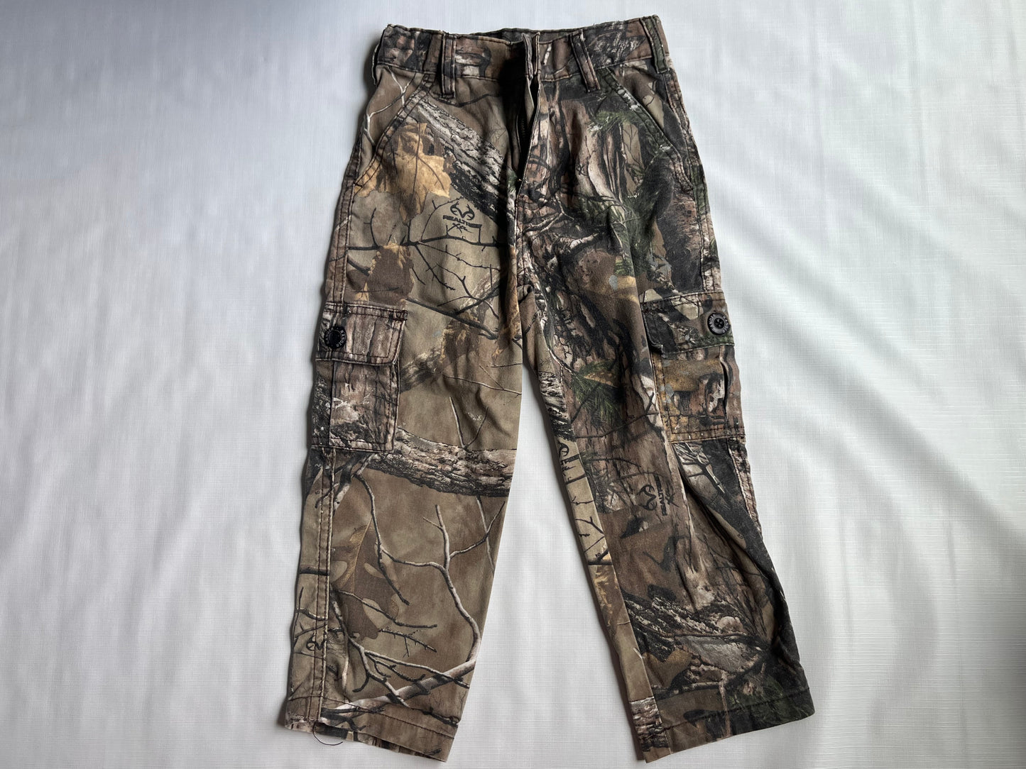 Mossy Oak Youth camo Cargo Pants size XL