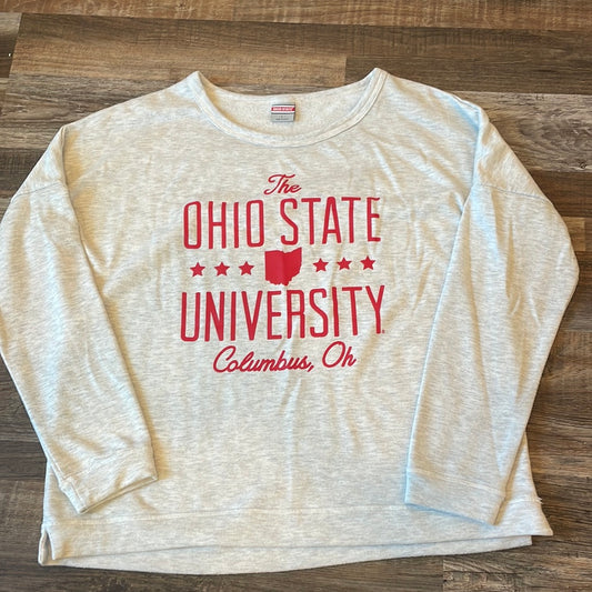 NCAA Ohio State University Crewneck Sweatshirt womens size Large