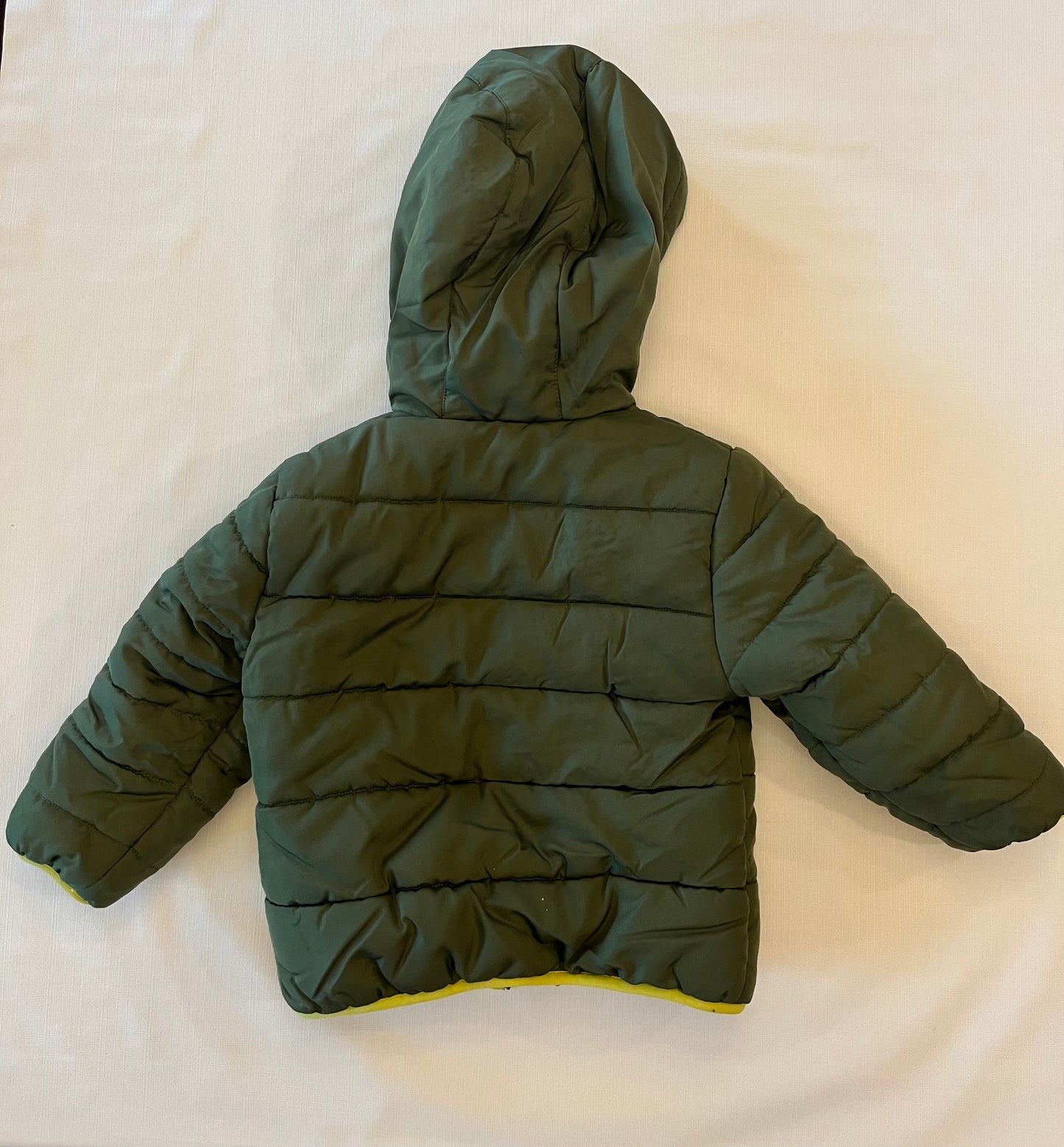 Carter's Classic Puff Coat Green Boys size 3t