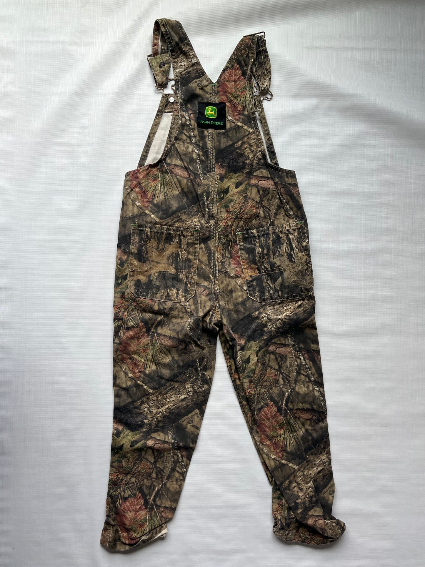 John Deere Mossy Oak Camo Bibs size 6