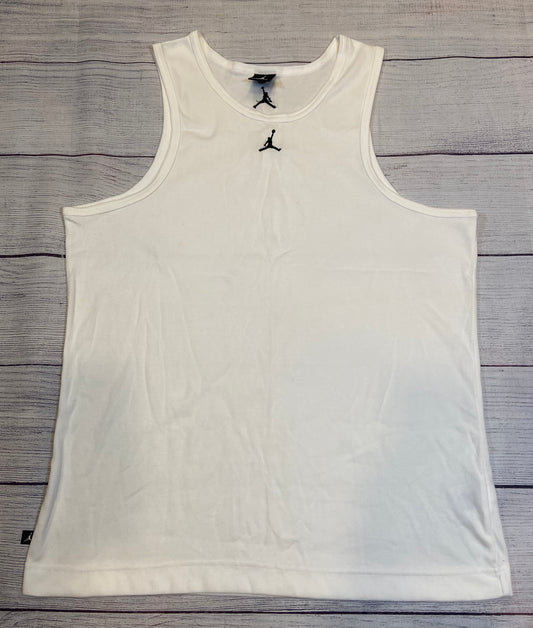 Jordan Men White Tank Top NWOT Size XL