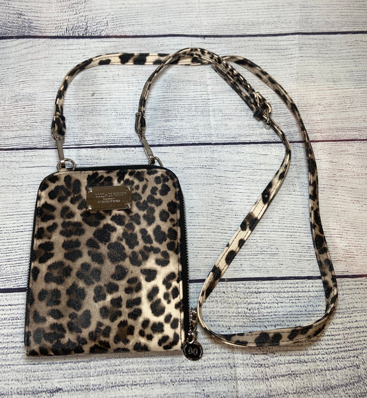 Coco + Carmen Leopard Print Crossover Purse Zipper Closure