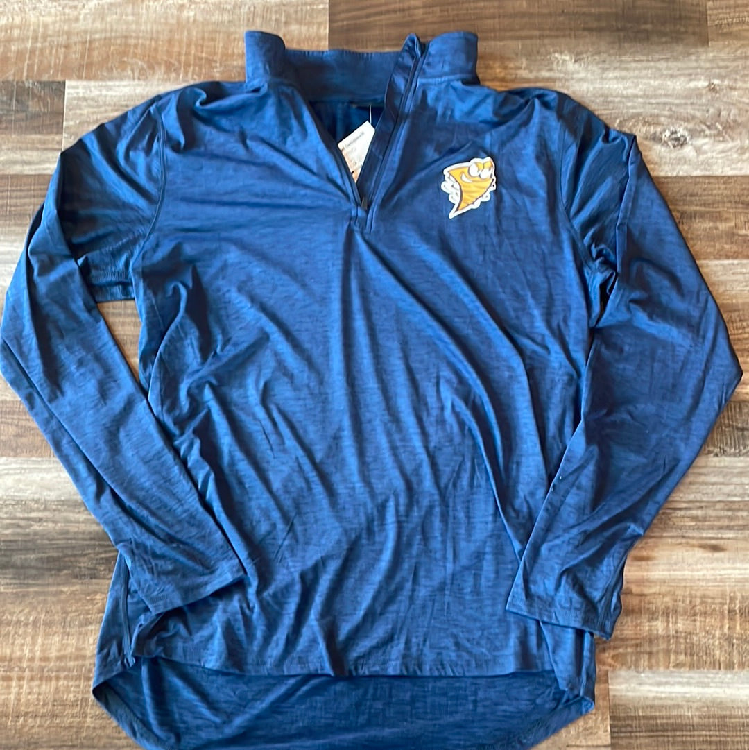 CNTR Dry fit West Muskingum active Wear Blue Pullover Dark Blue Adult Size Large