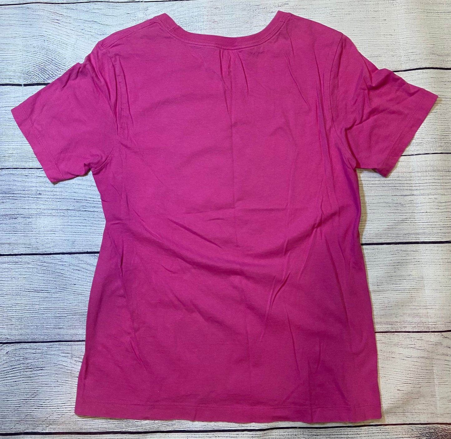 Nike Pink w/Swish Short Sleeve Shirt Mens Size Small