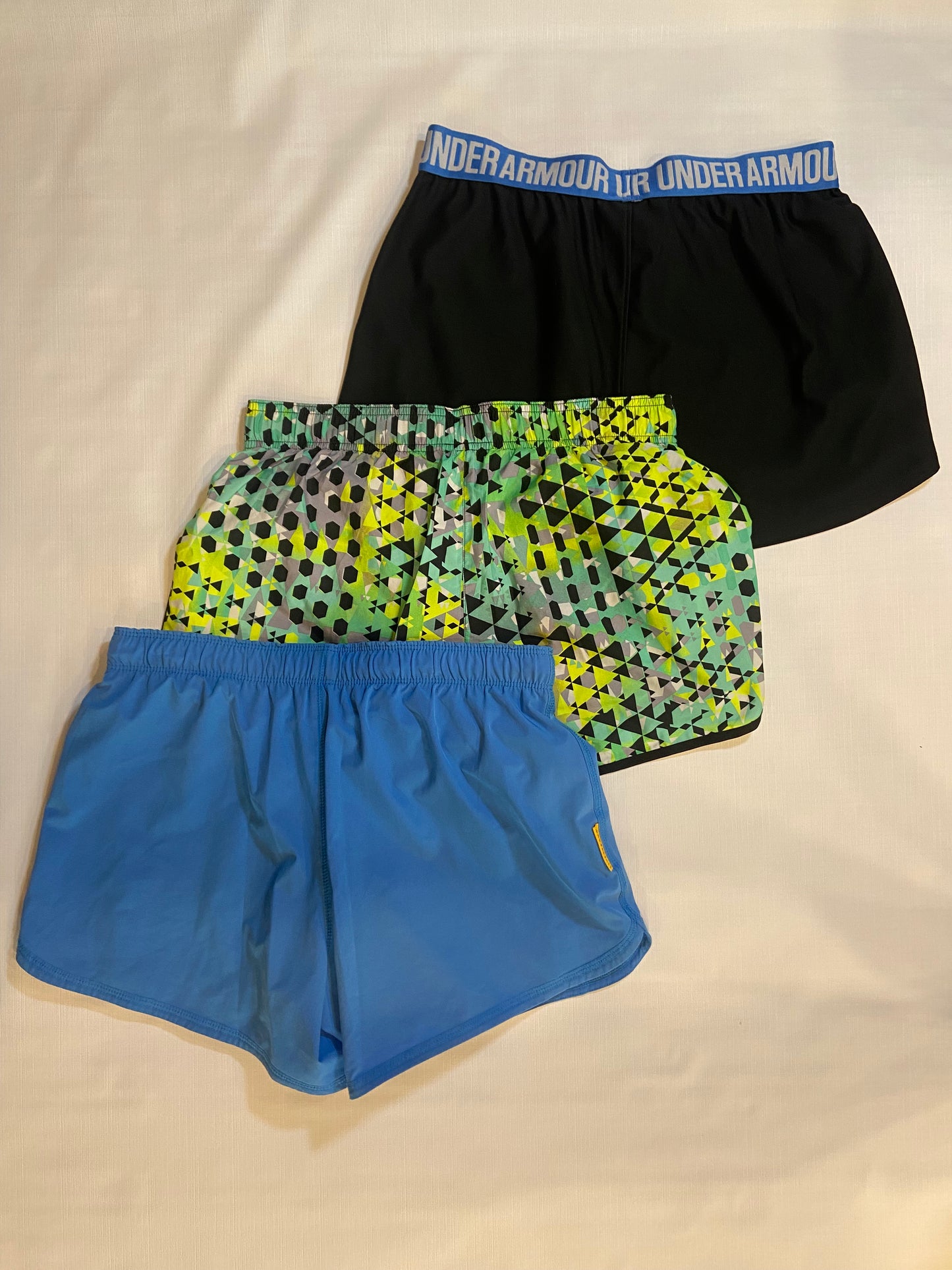 Lot of 3- Under Armour, Victoria Sport, Nike Women Athletic Shorts Size Small