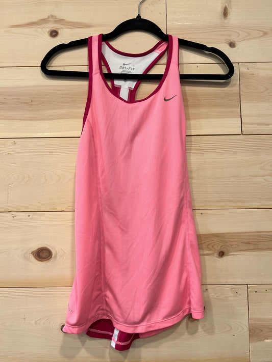 Nike Pink Razor Back Tank Top Womens size XSmall