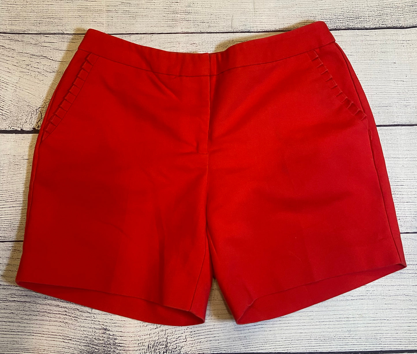 Zac & Rachel Orange Dress Shorts Womens size 6