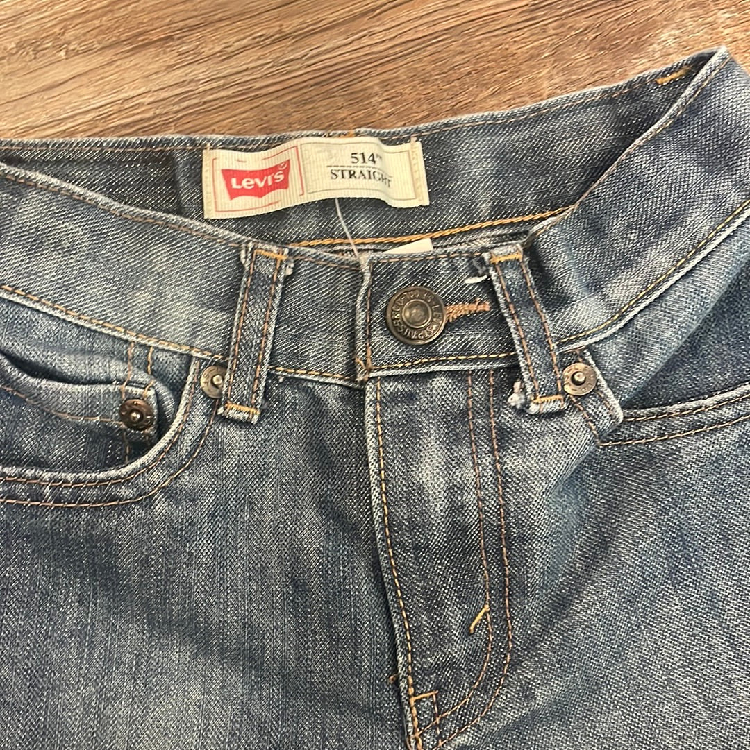 Levi’s 514 straight jeans boys size 6