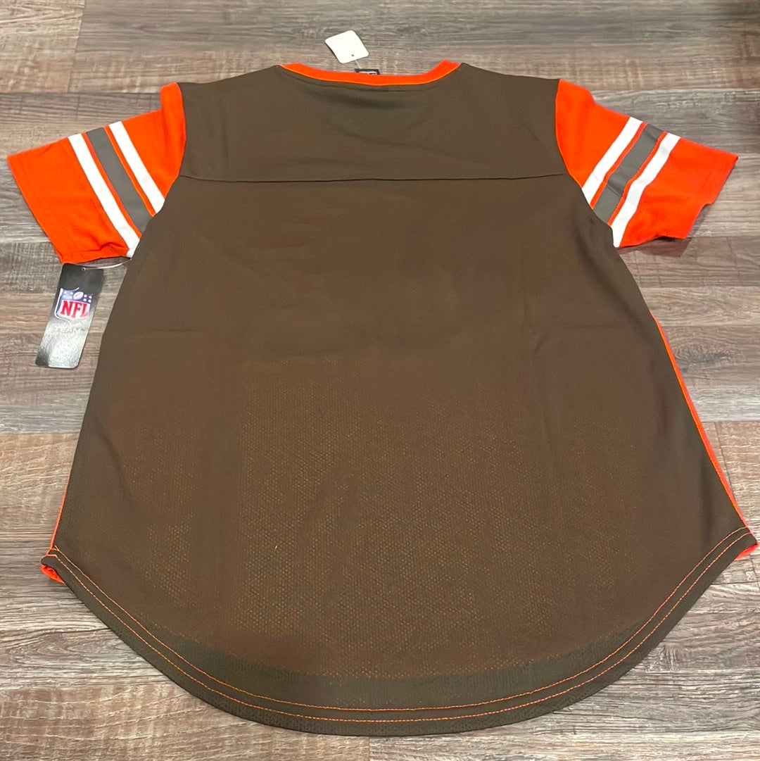 Cleveland Browns Jersey Women Size medium- NWOT