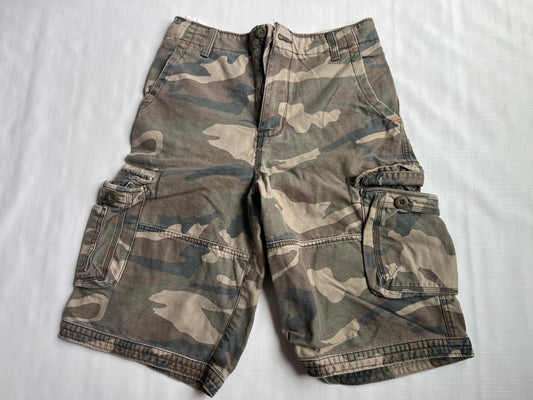 Faded Glory Boys Camo Cargo Shorts size 12