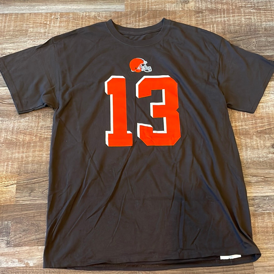 NFL Cleveland Browns NEW!!! Beckham Jr #13 short sleeve adult Large