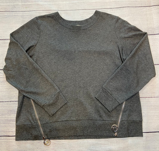 Michael Kors Women Gray Sweatshirt NWOT Size Large