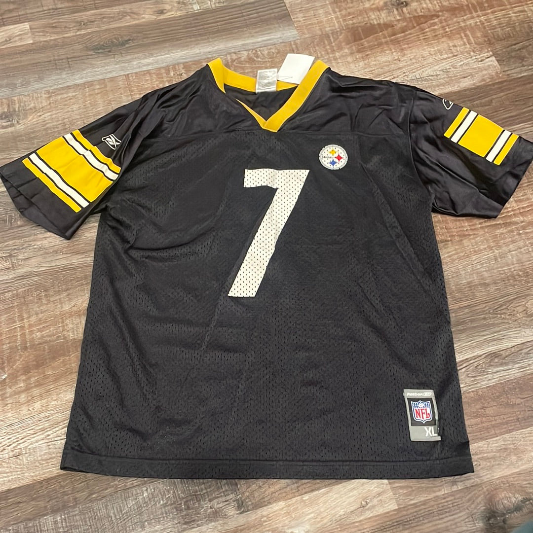 NFL Reebok Pittsburg Steelers Ben Roethlisberger jersey Youth XLarge