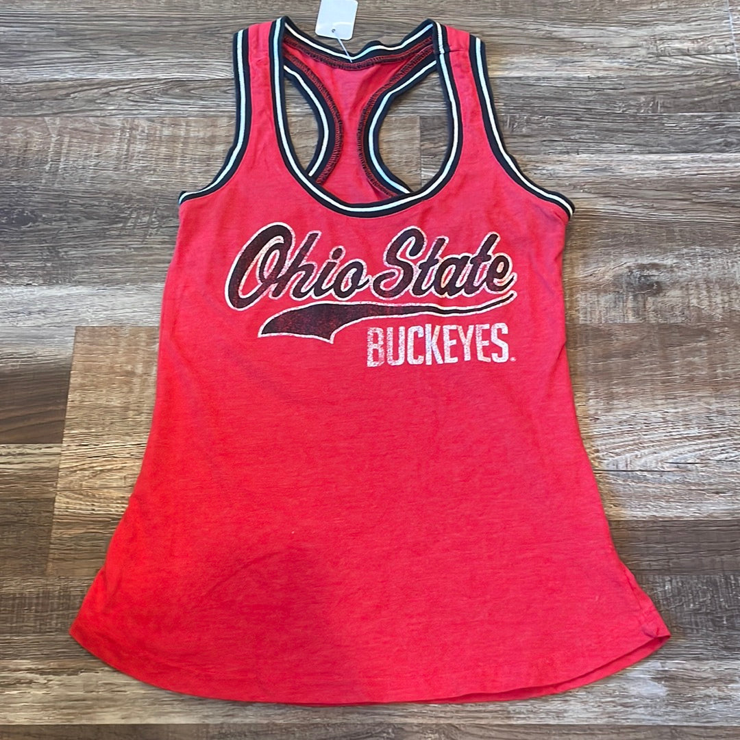 NCAA Ohio State Buckeyes Razor back Tank Top Women’s size Small