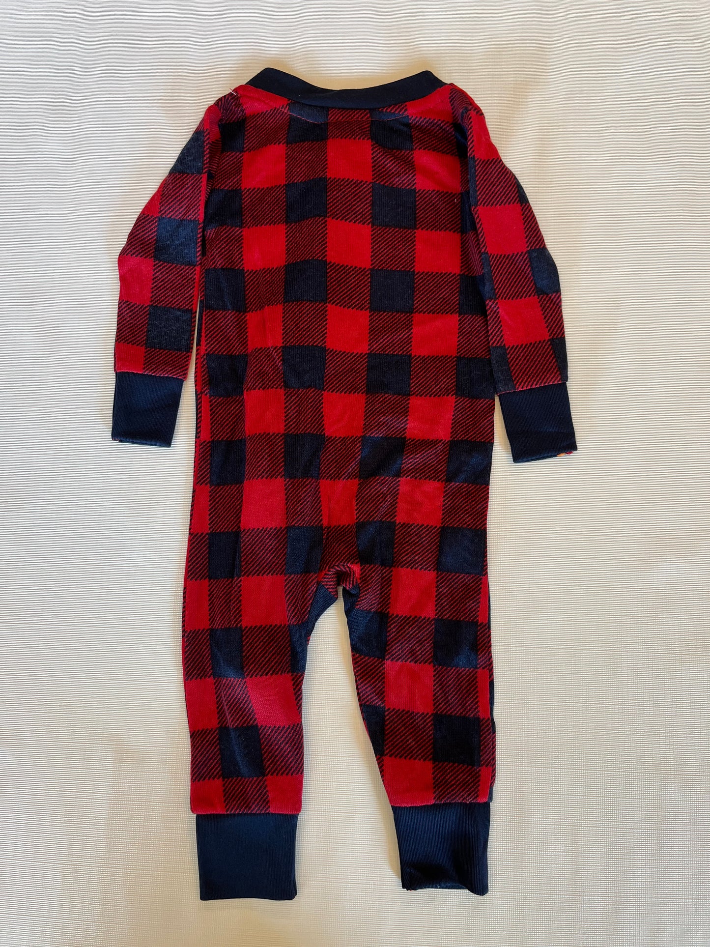 Dearfoams Infant Christmas Pajamas "Baby Bear" Size 6/9m