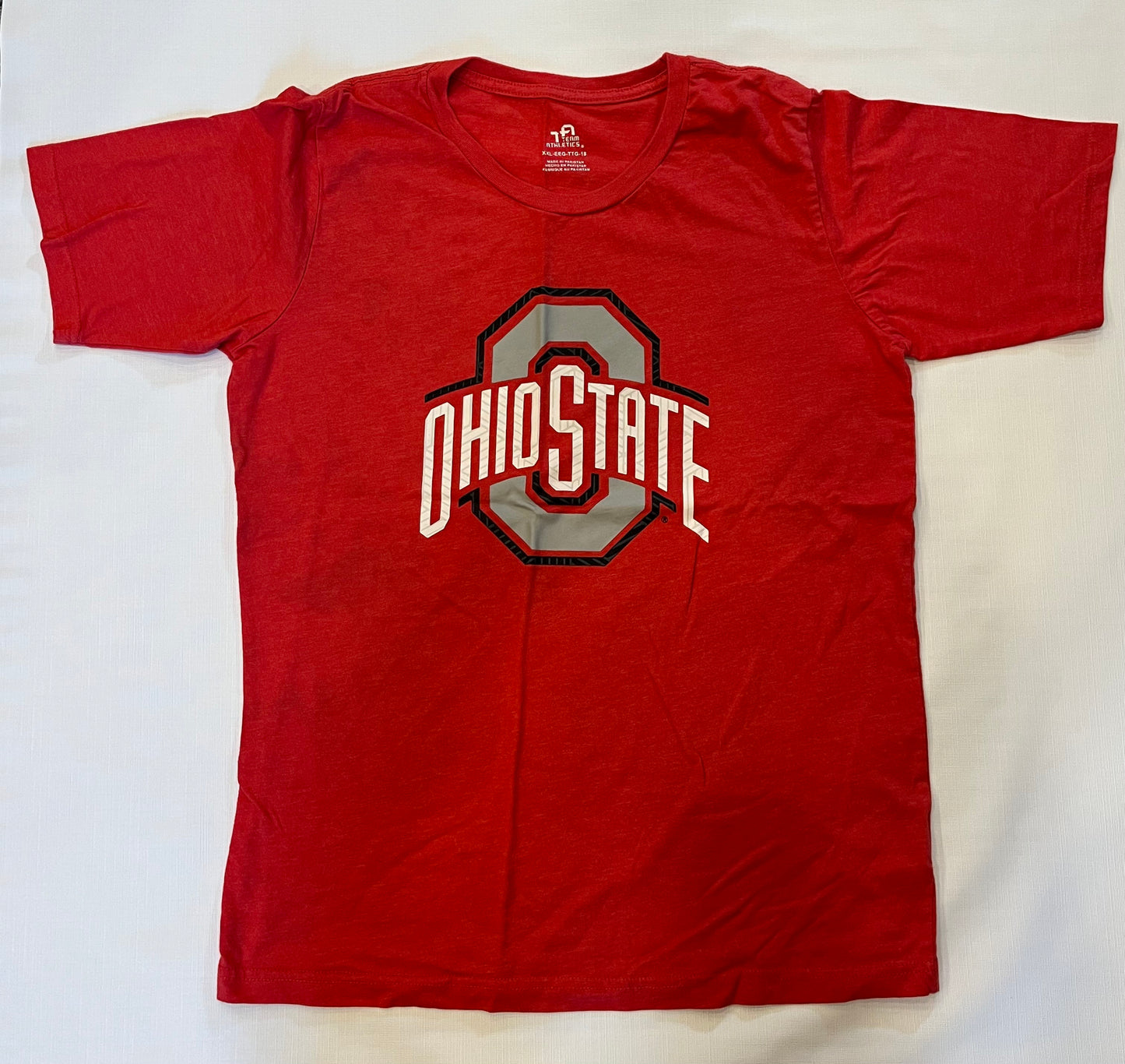 Team Athletics- Ohio State Buckeyes Short Sleeve Shirt Women size XXL