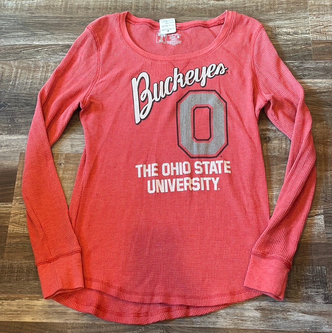 NCAA Ohio State Buckeyes Red Long Sleeve Shirt women’s medium