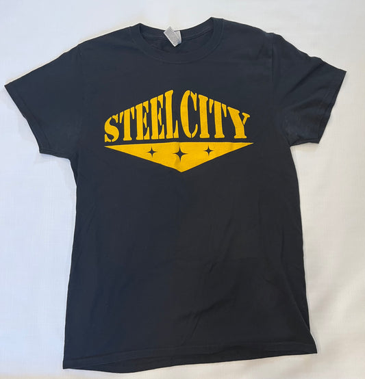 Steel City- Pittsburg Womens Short Sleeve Shirt size Small