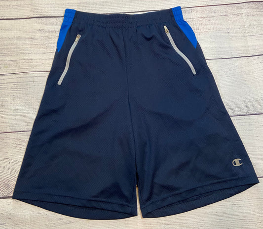 Champion Boys Navy Blue Athletic Shorts NWT Size Large (14-16)