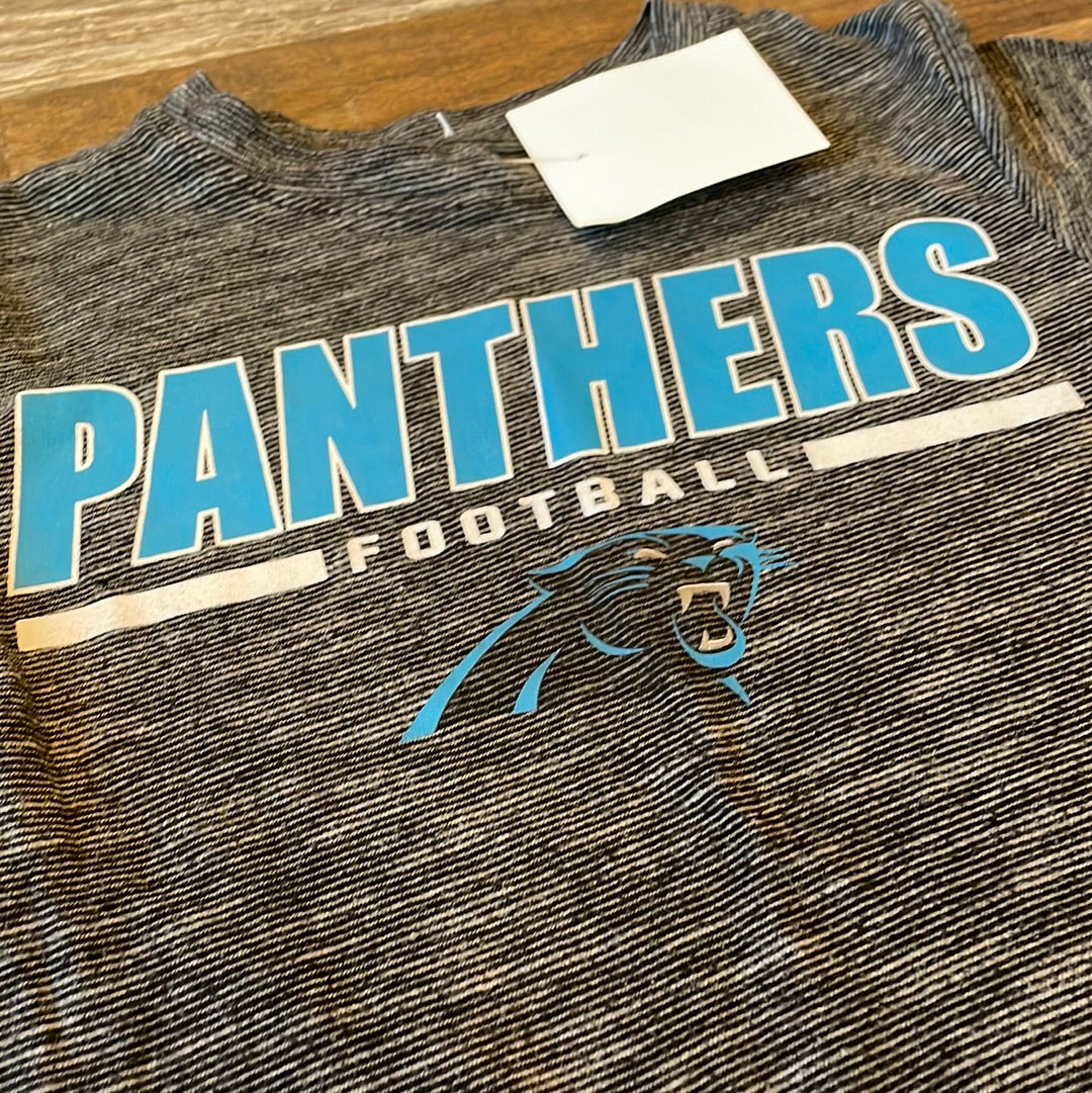 NFL Carolina Panthers Football Short Sleeve Shirt Youth Size 6