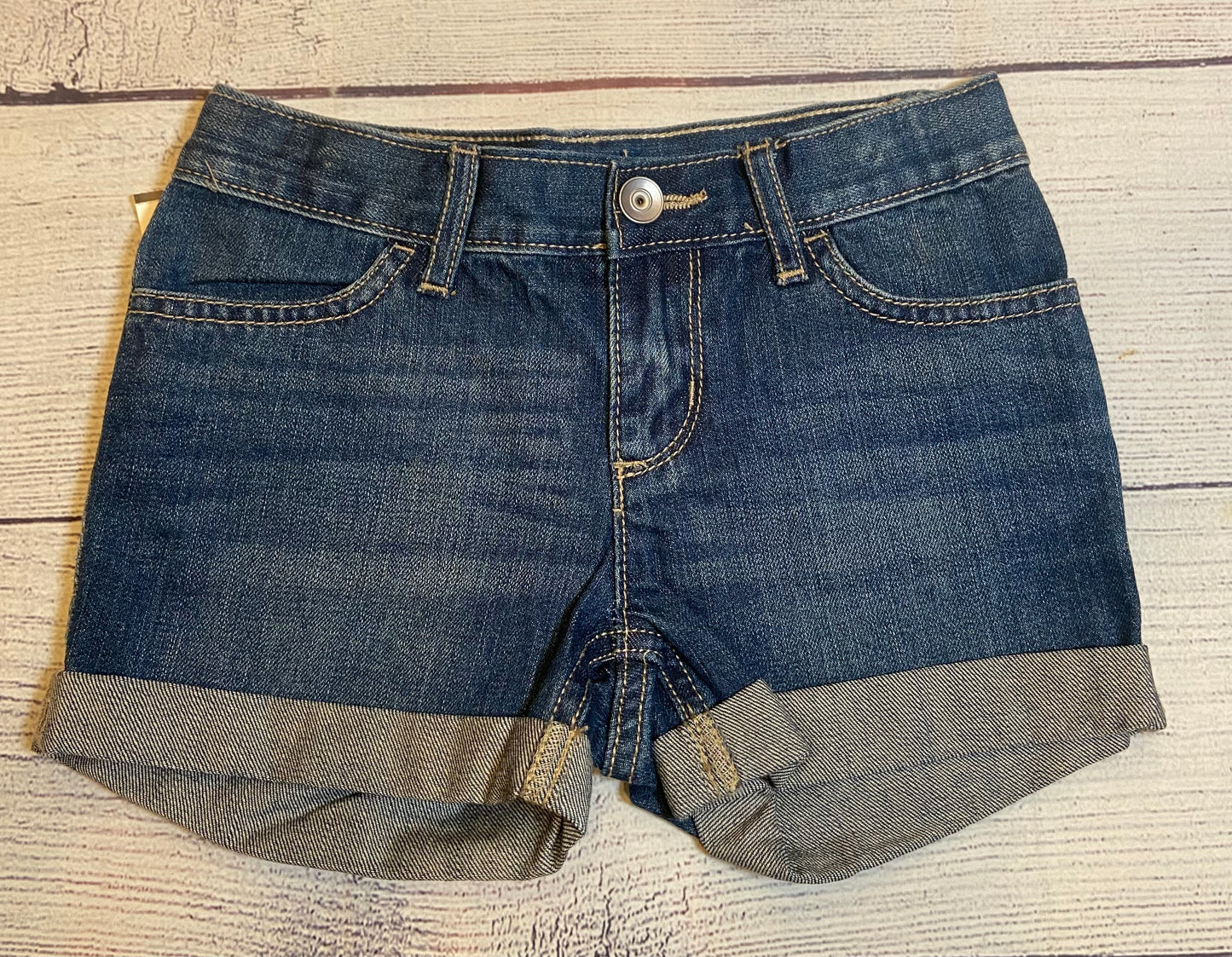 Children's Place Jean Shorts Girls size 6 NWT