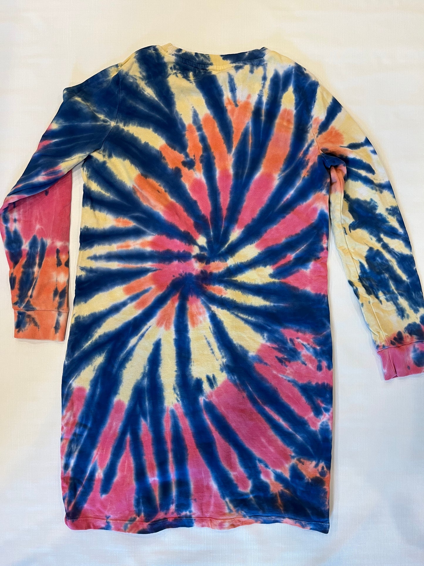 Tommy Hilfiger Tye Dye Sweatshirt Dress Women size Small