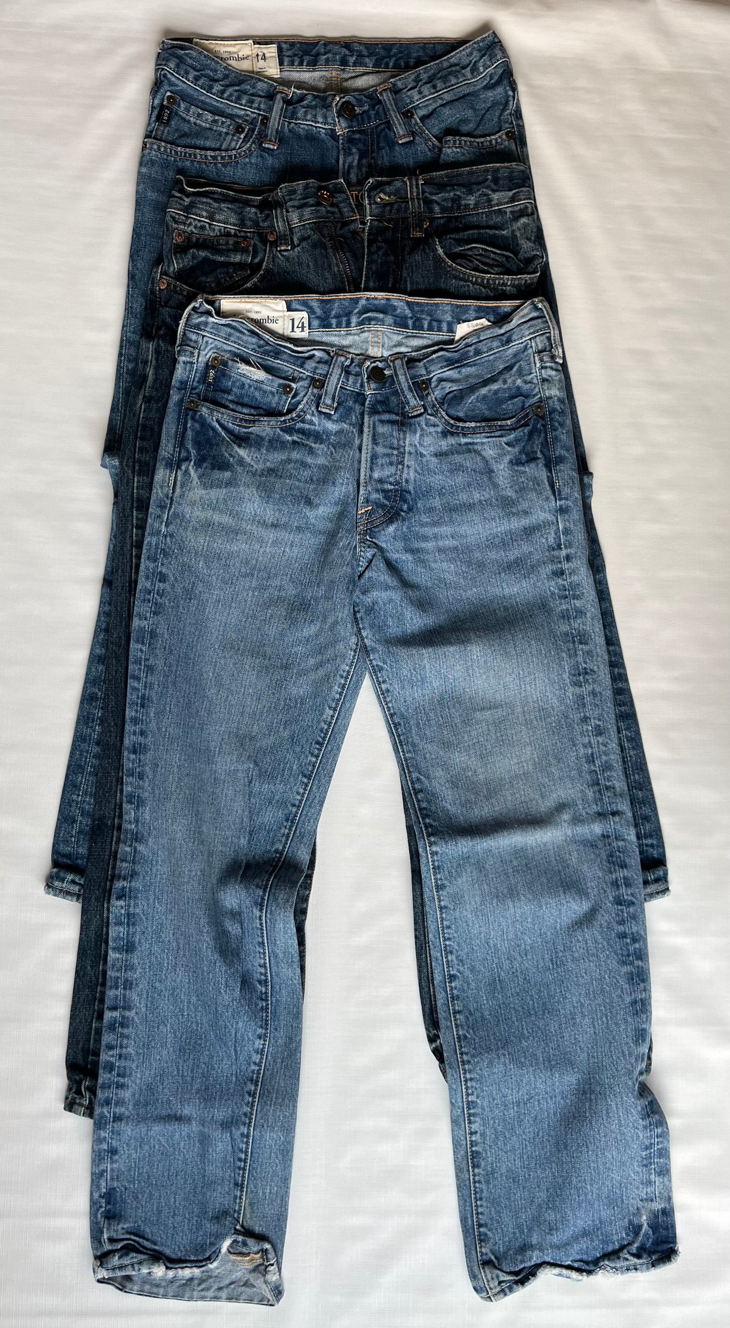 Boys abercombie & Urban Up Jeans size 14 Bootcut