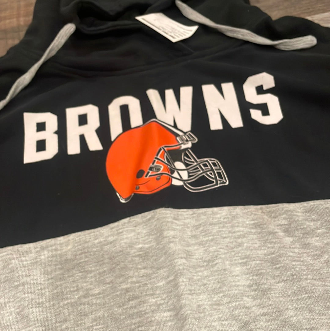 NFL CLeveland Browns Hooded Sweatshirt Womens size medium