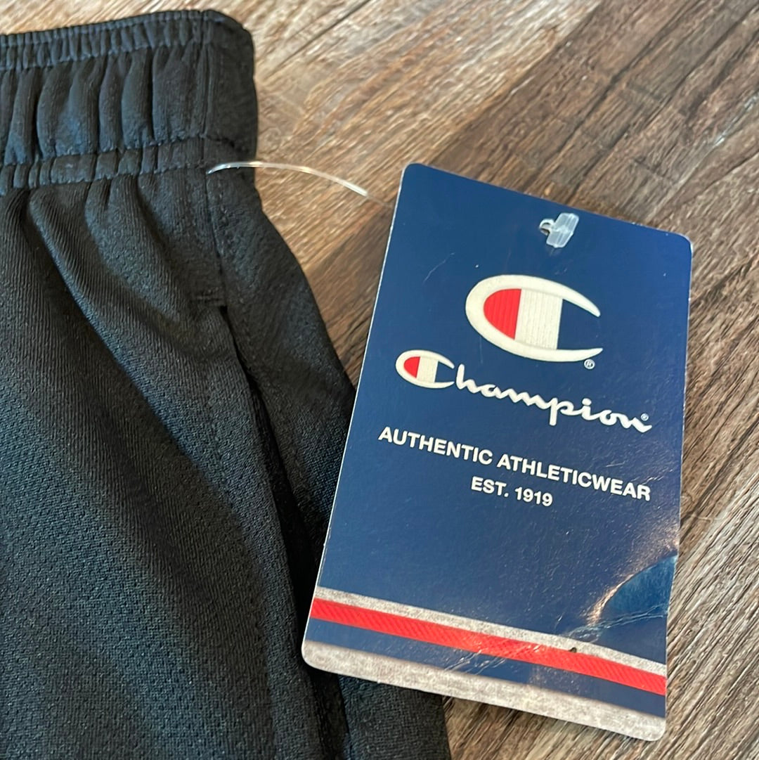 CHAMPION NEW!!! Mens Black mesh shorts  size XLarge