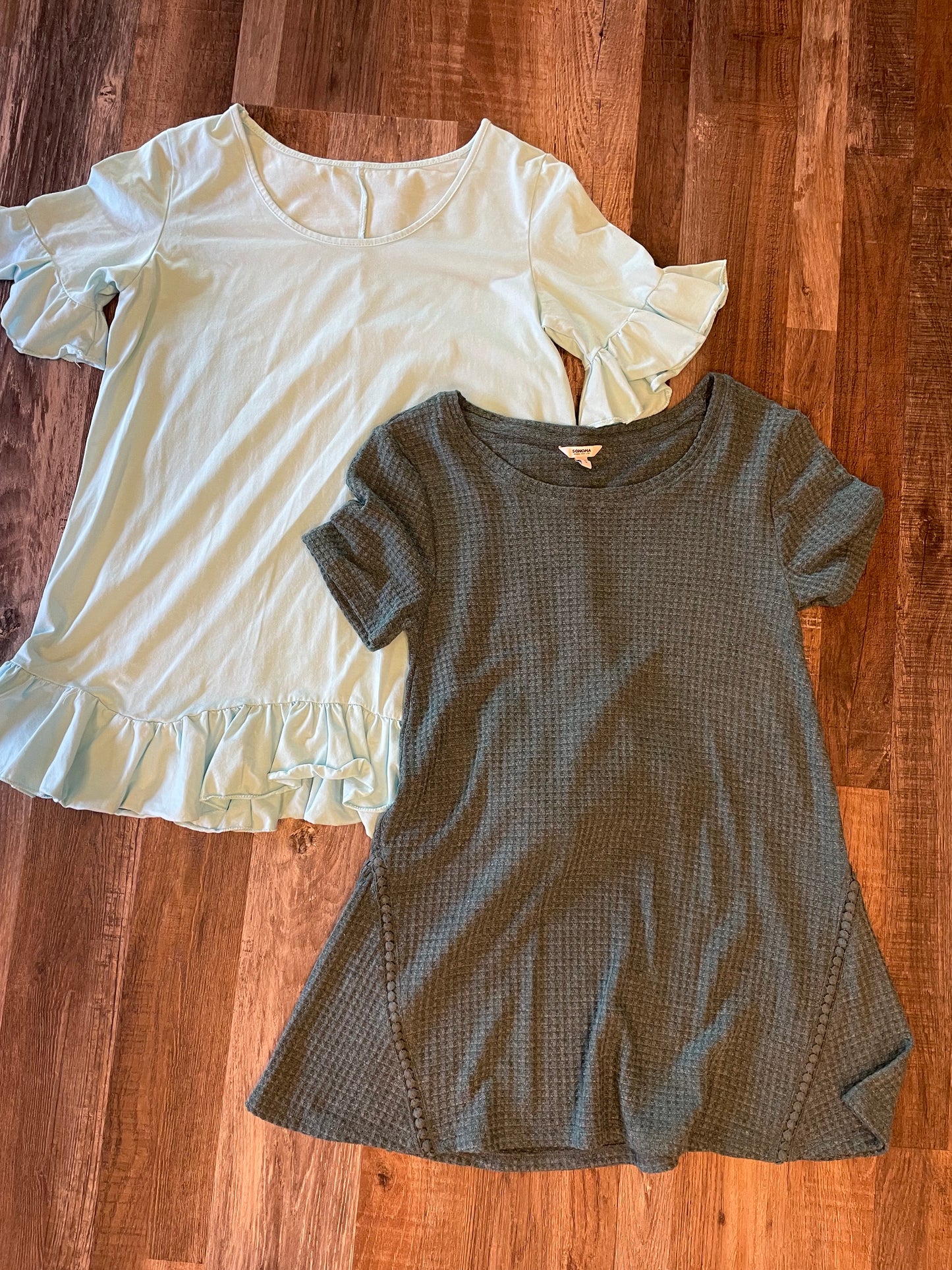 Lot of 2- Sonoma Short Sleeve Shirts - Women size Small