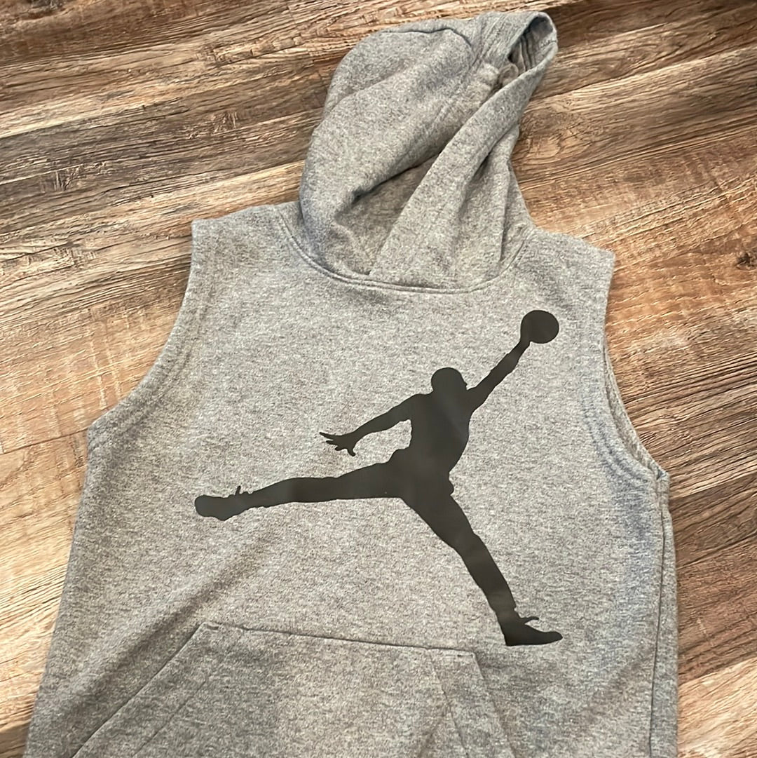 Jordan Sleeveless Hooded Sweatshirt Boys size Small