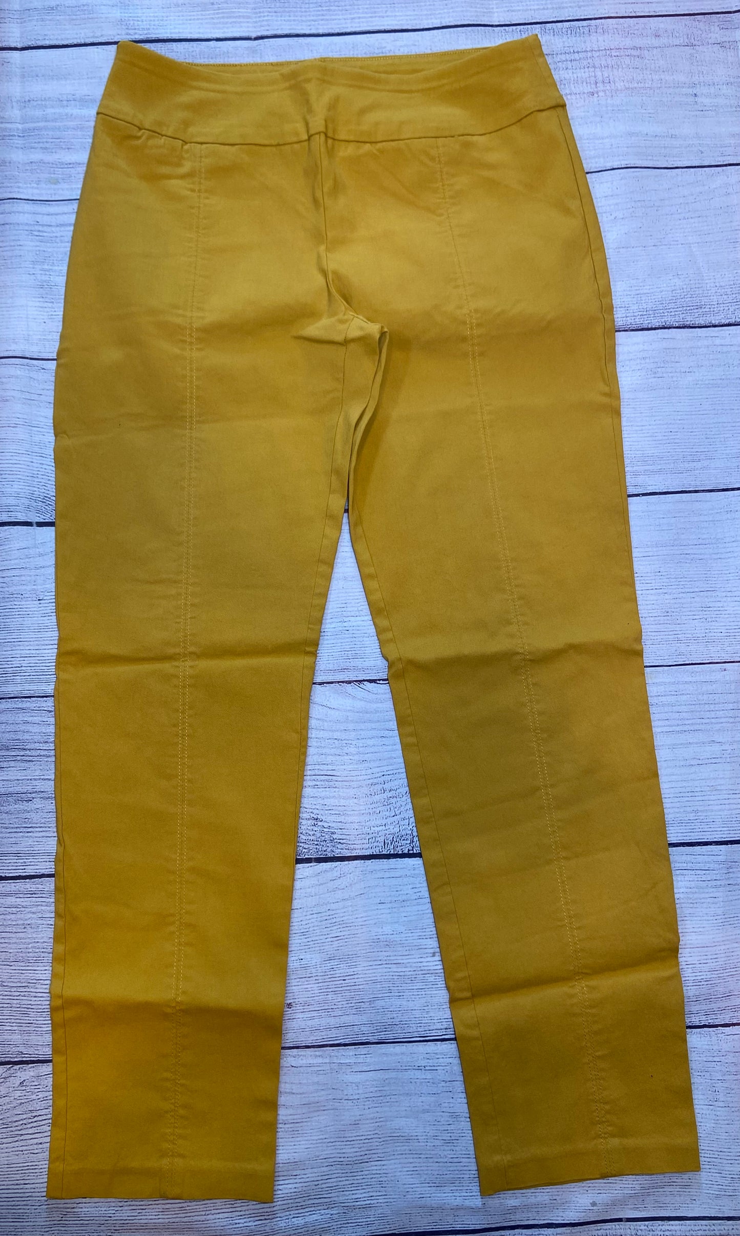 Zac and Rachel Womens Yellow Dress Pants NWT Size 12