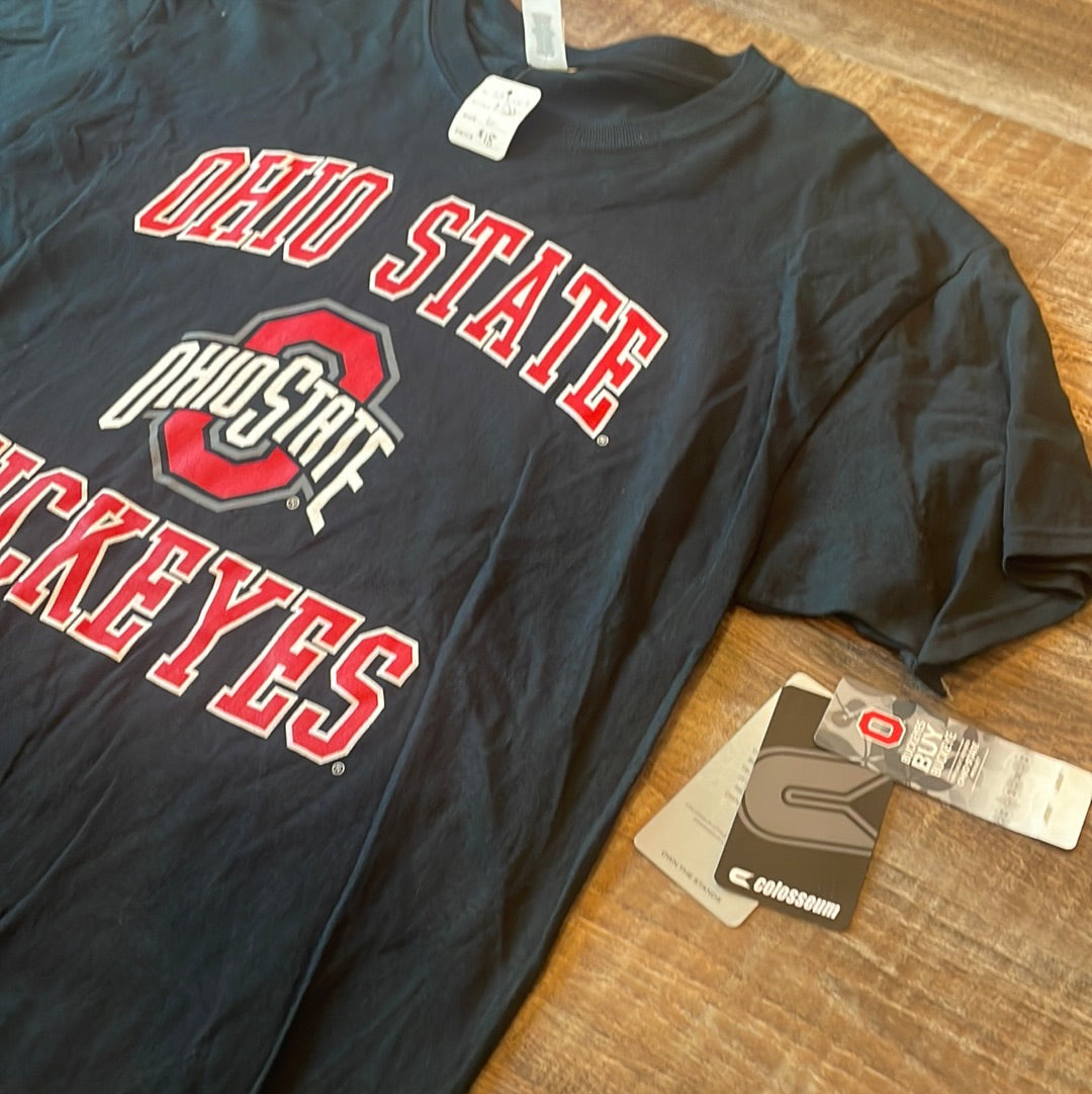 NCAA Ohio State Buckeyes NEW!!!  Black Shirt T-shirt Adult Large