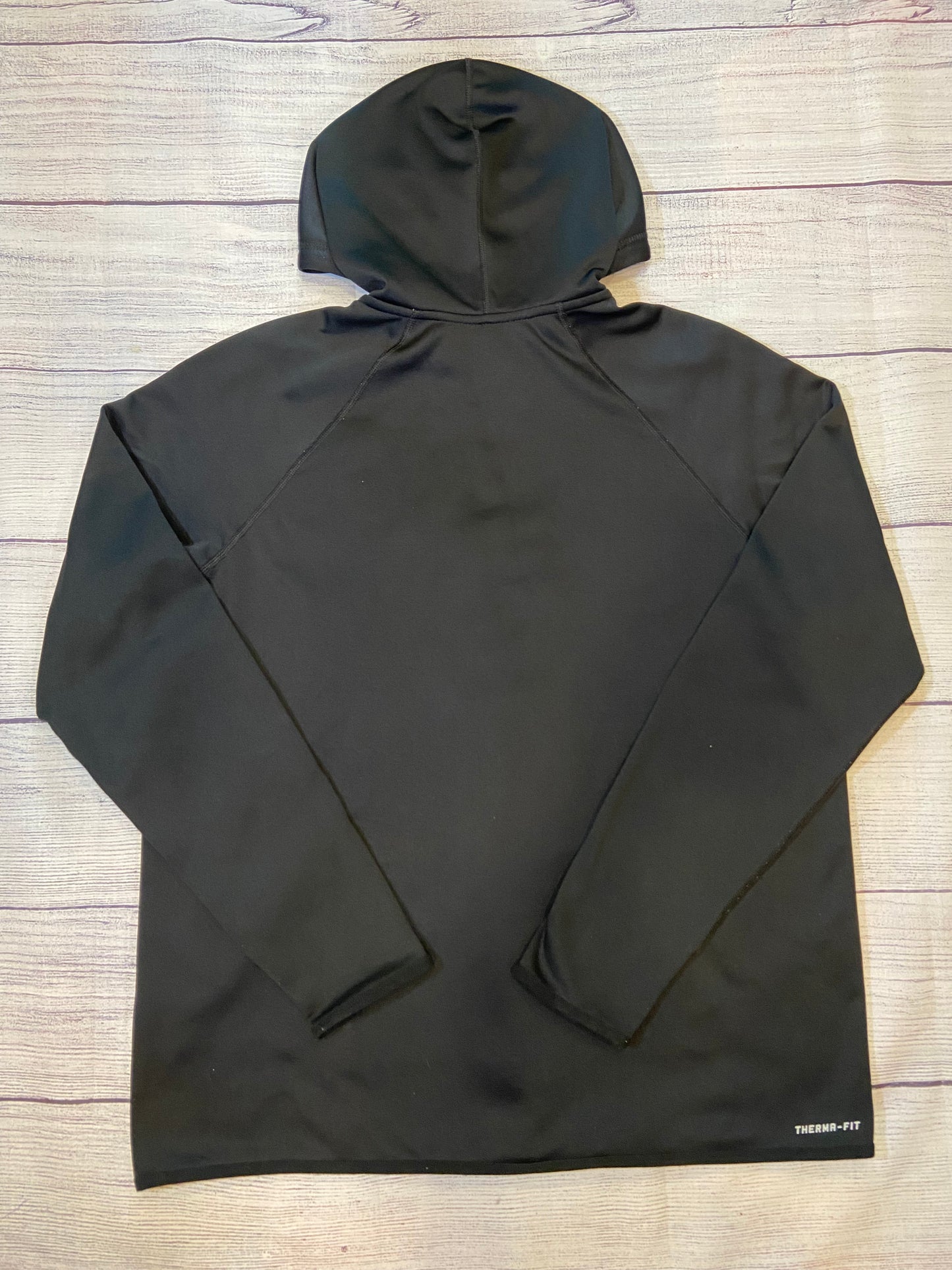 Nike Womens Black Hooded Sweatshirt Size XL