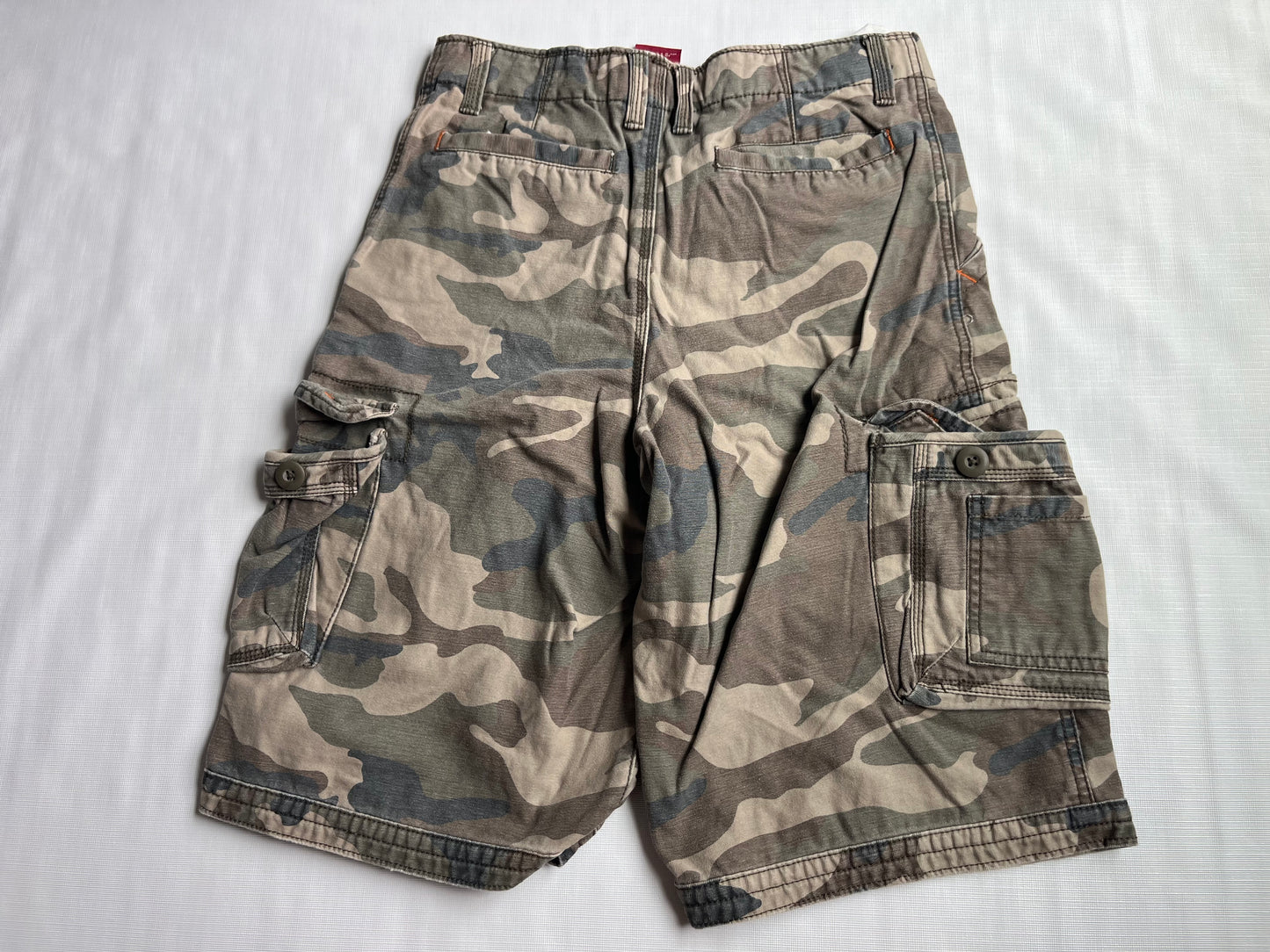 Faded Glory Boys Camo Cargo Shorts size 12