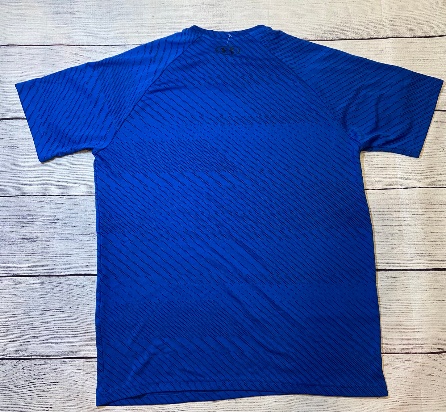 Under Armour Blue HeatGear Short Sleeve Shirt Mens size Medium