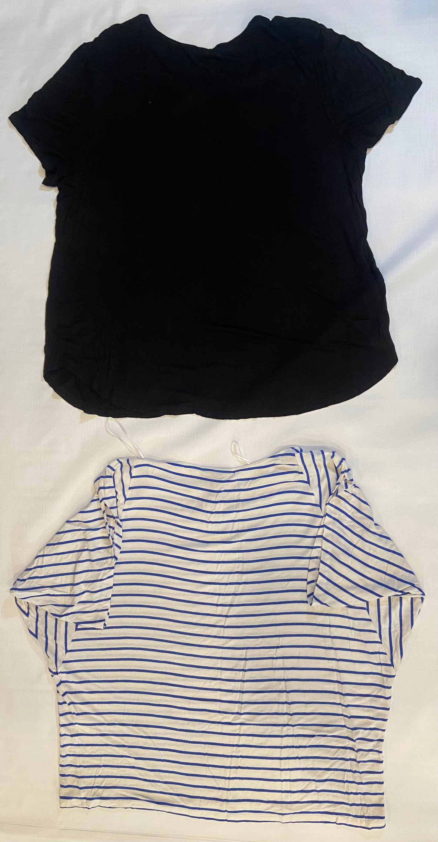 Lot of 2- Women Sizes XL Short-Dana Bachman & Emory Park, Sleeved Shirts NWT