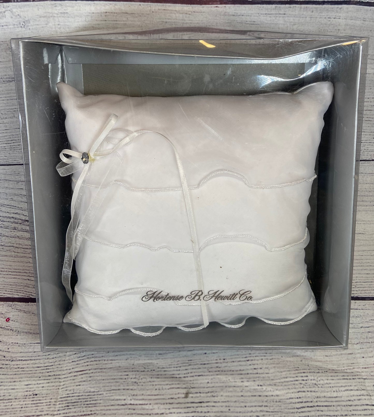 Hortense B. Hewitt Ring Bearer Pillow NIB