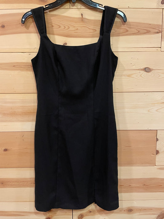 BeSmart Solid Black Cocktail Dress Womens size 5/6