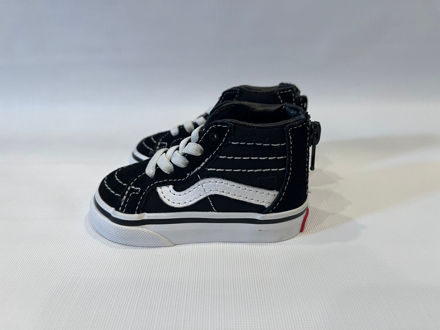 Vans Off the Wall Black Sneakers Toddler size 3