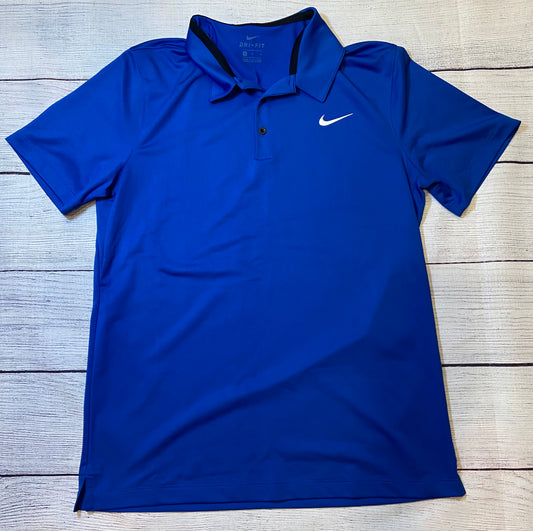 Nike Royal Blue Polo w/Swish Mens size Small