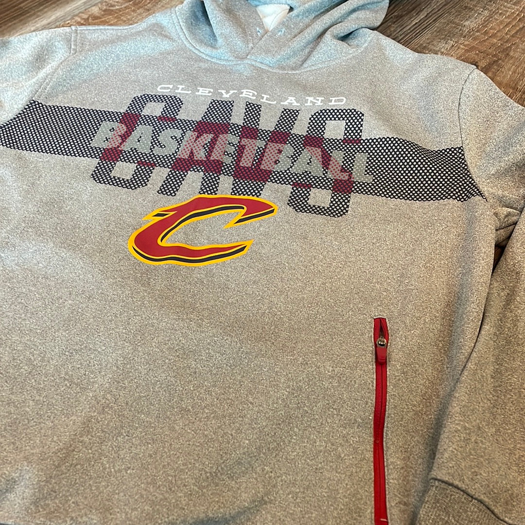 NBA Cleveland Cavaliers Grey DriFit Sweatshirt adult size medium